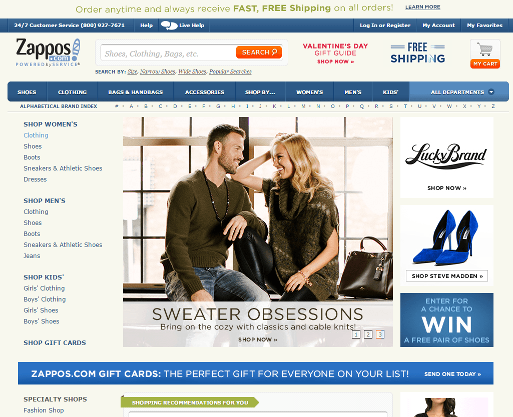 consultant of zappos.com