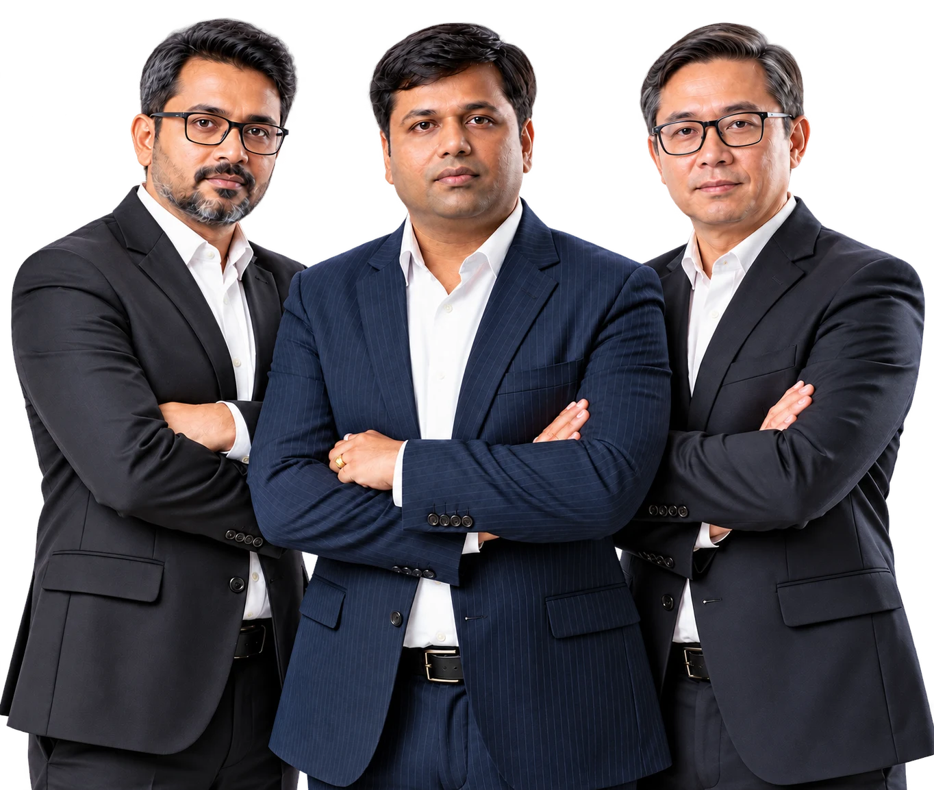 Vishal Shah, Nitin Lodha, and Wei Shen — Chitrangana leadership